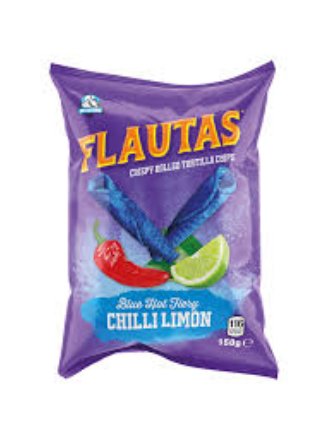 INVENTURE FLAUTAS BLUE CHILLI LIMON 150G